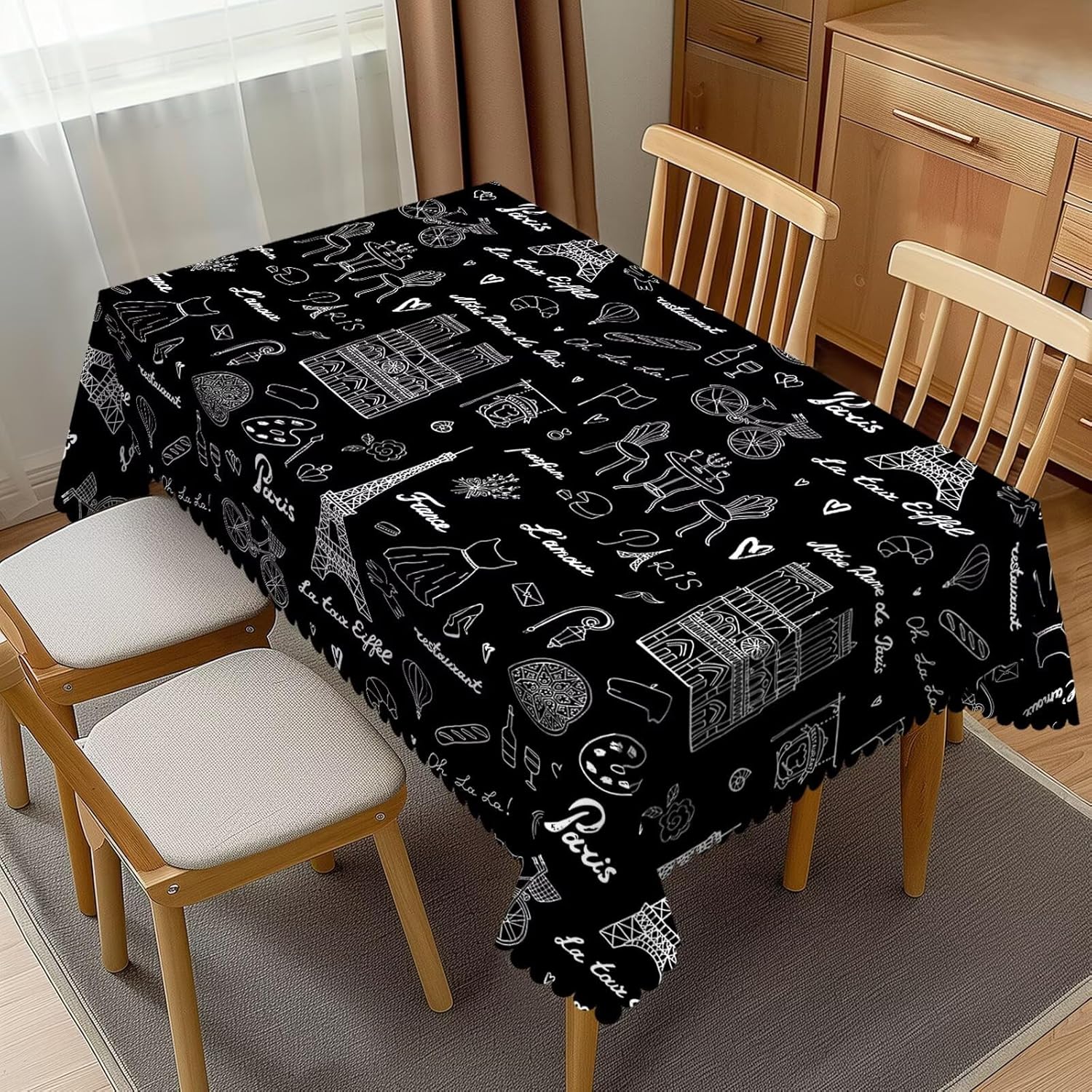 Eiffel Tower Tablecloth France - Home Textiles Paris recension och pris
