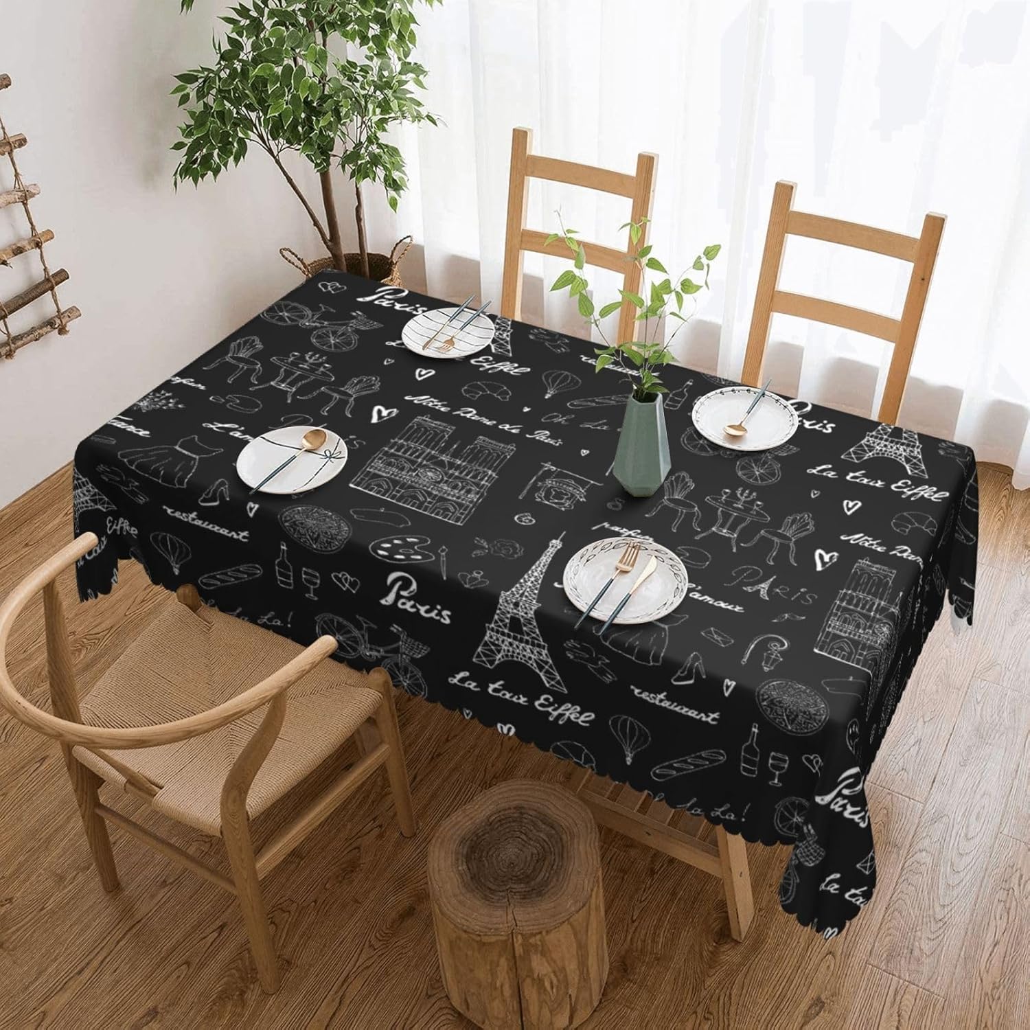Eiffel Tower Tablecloth France - Home Textiles Paris recension och pris