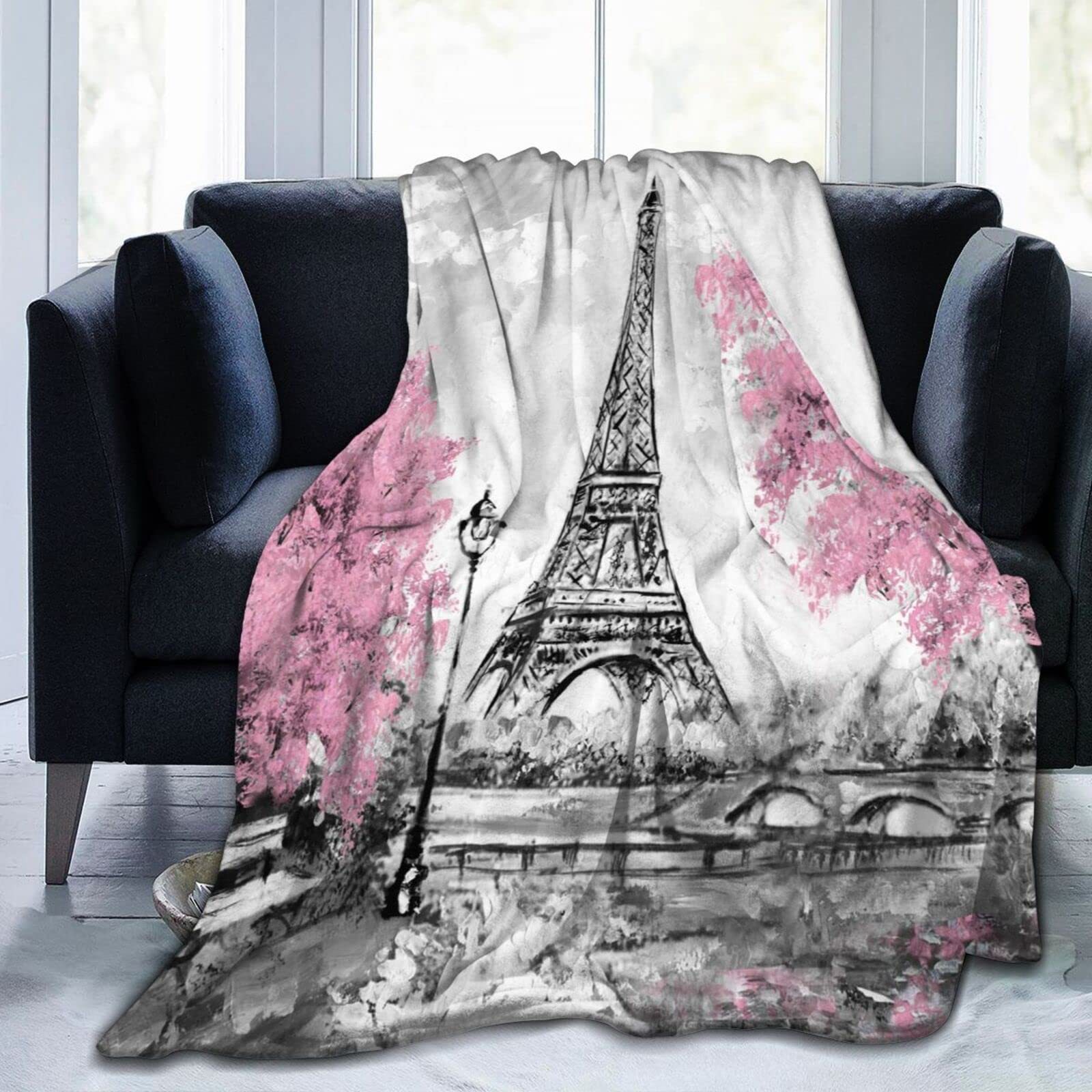 Eiffel Tower in Paris Printed  - Home Textiles Paris recension och pris