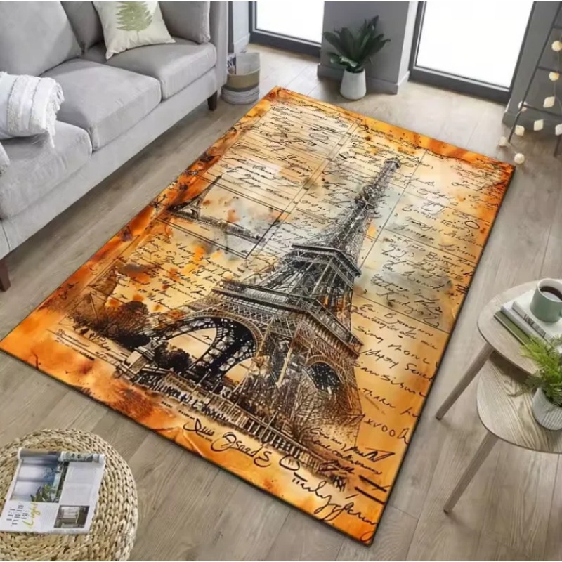 Vintage Paris Eiffel Tower Art - Home Textiles Paris recension och pris