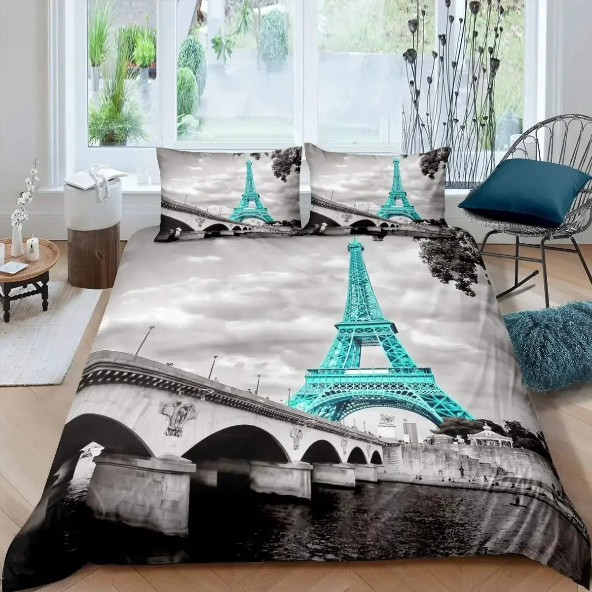 Eiffel Tower Paris Theme Comfo - Home Textiles Paris recension och pris