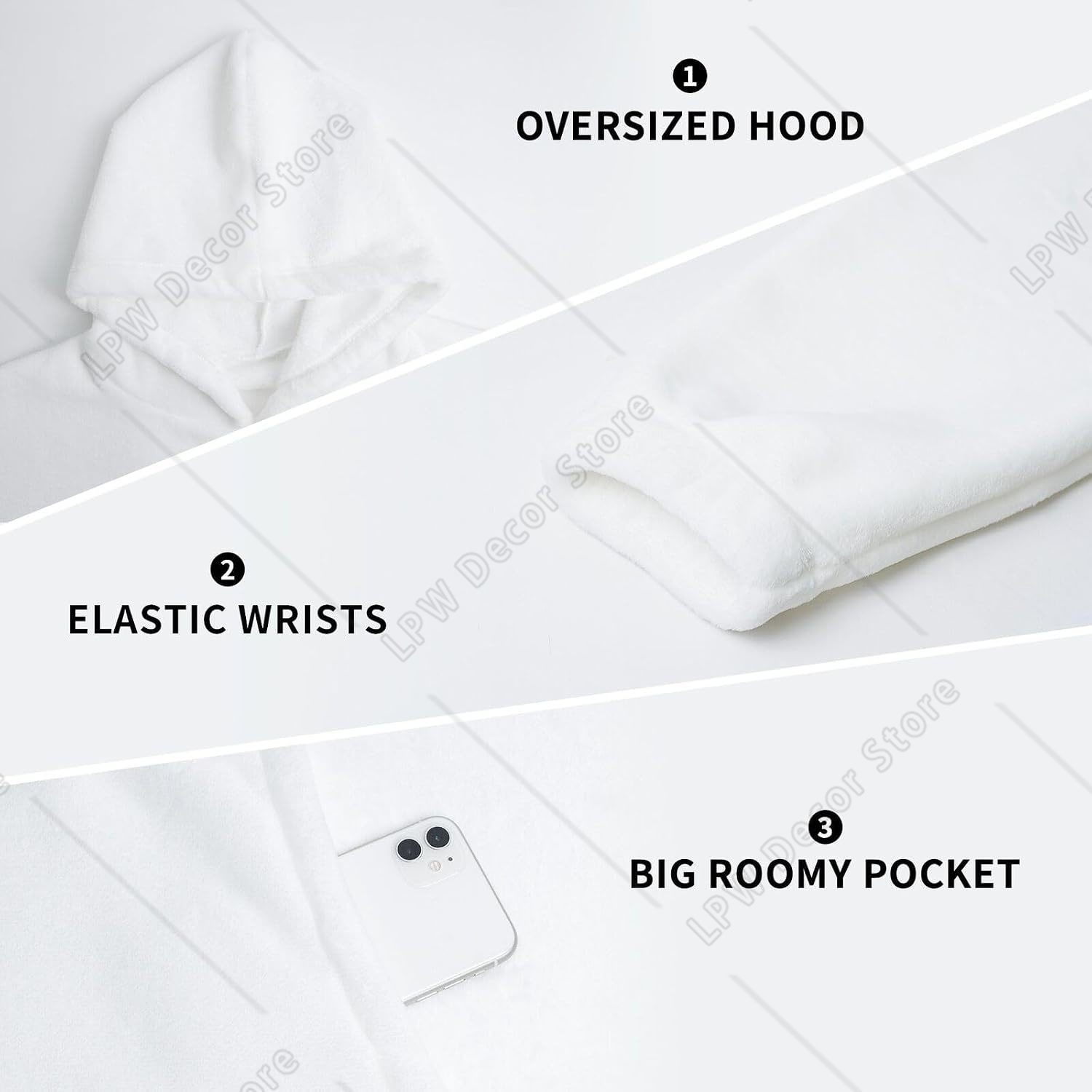 Tower Paris Print Blanket Hood - Home Textiles Paris recension och pris