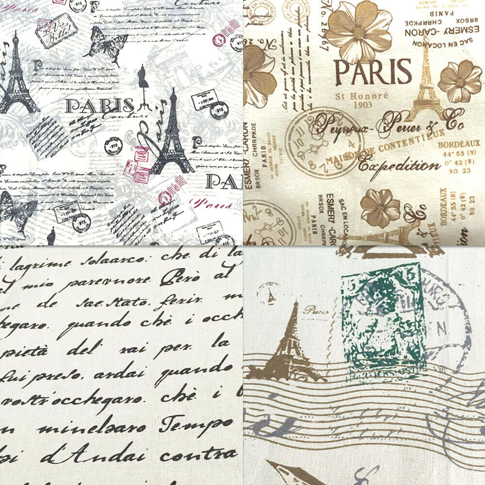 Paris Eiffel Tower Flower Seal - Home Textiles Paris recension och pris