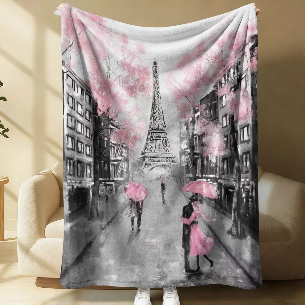 Paris Rainy Day Romantic Flann - Home Textiles Paris recension och pris