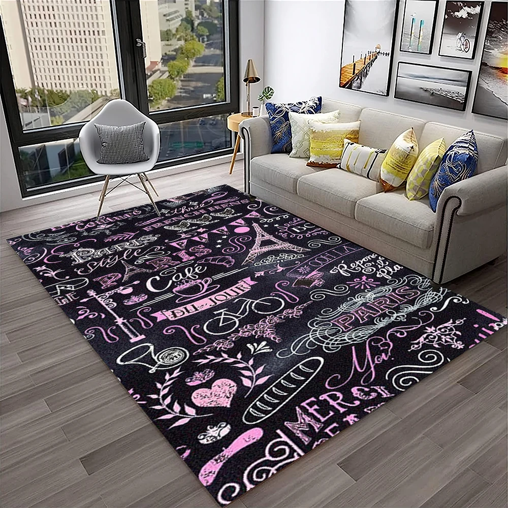France Paris Eiffel Tower Retr - Home Textiles Paris recension och pris