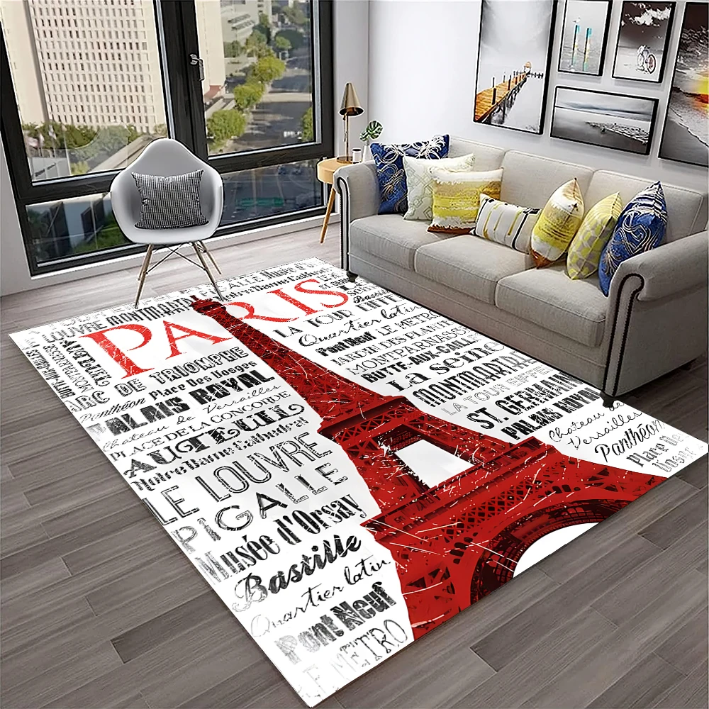 France Paris Eiffel Tower Retr - Home Textiles Paris recension och pris