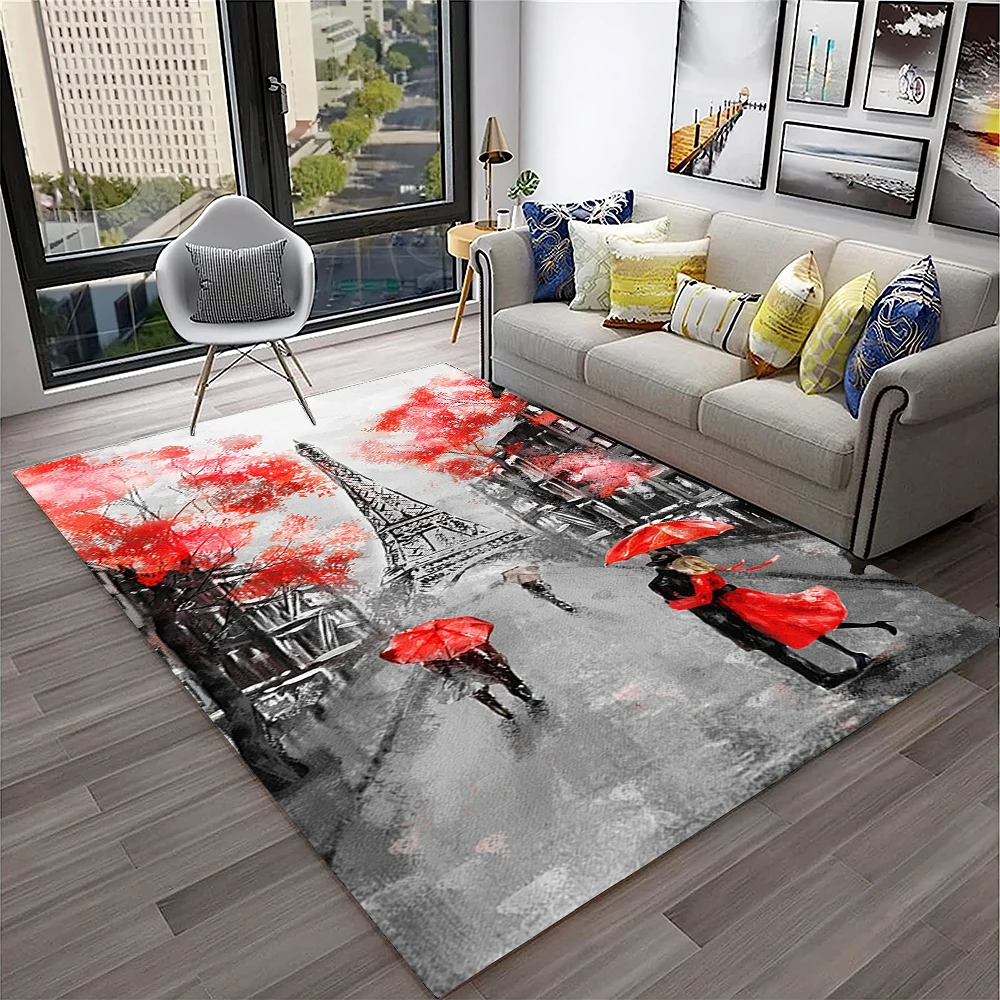 France Paris Eiffel Tower Retr - Home Textiles Paris recension och pris